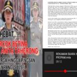 Wilson Lalengke Adukan Polisi ke Propam Polri Wilson Lalengke Adukan Polisi ke Propam Polri