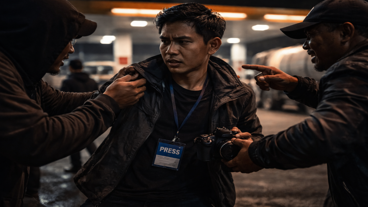 Ilustrasi Wartawan Dikeroyok