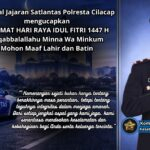 Ucapan Selamat Idul Fitri Satlantas Cilacap