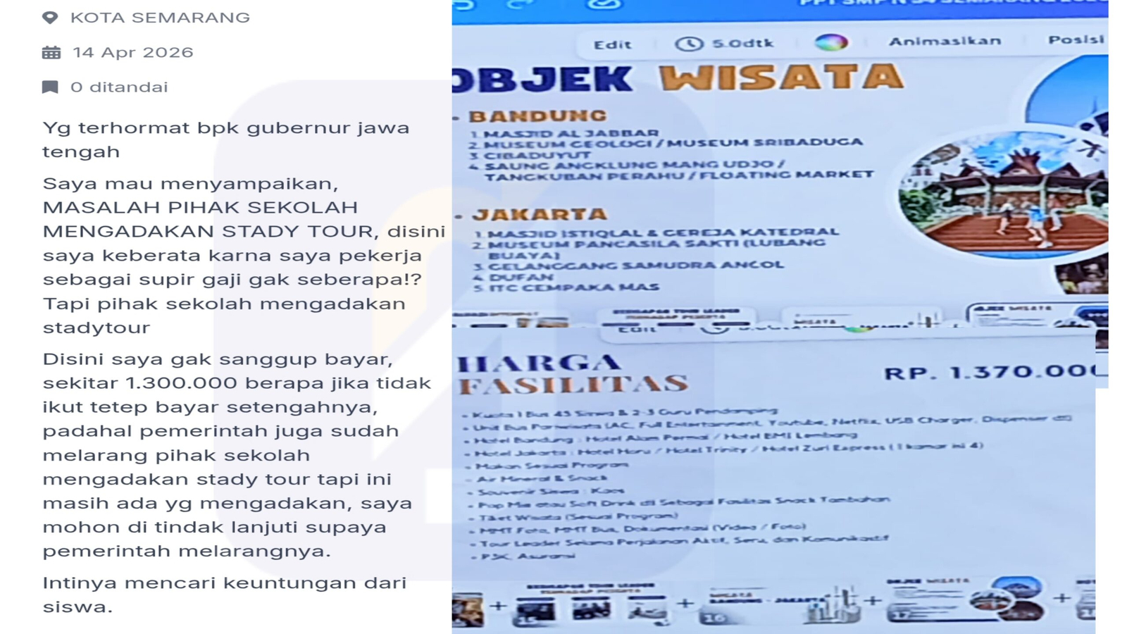 Aduan Laporgub Semarang