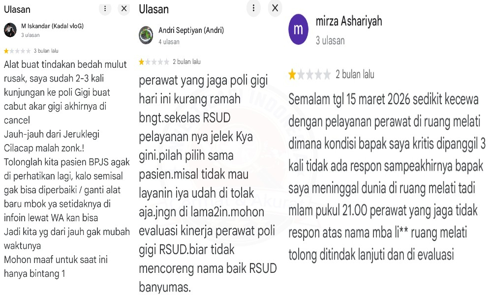 Aduan Pasien RSUD Banyumas