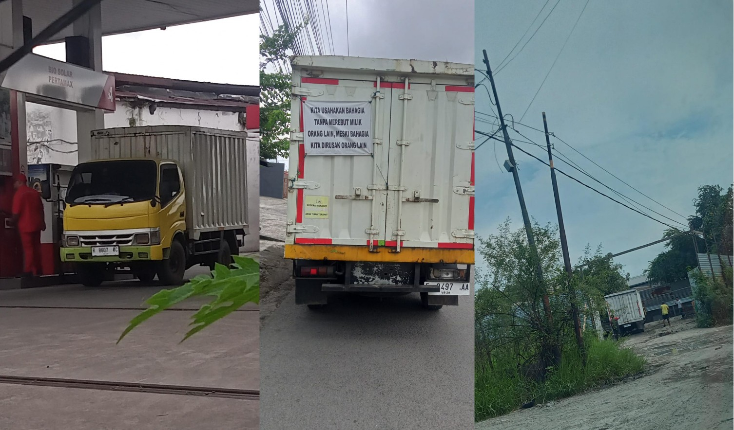 Truk Pengangsu Solar