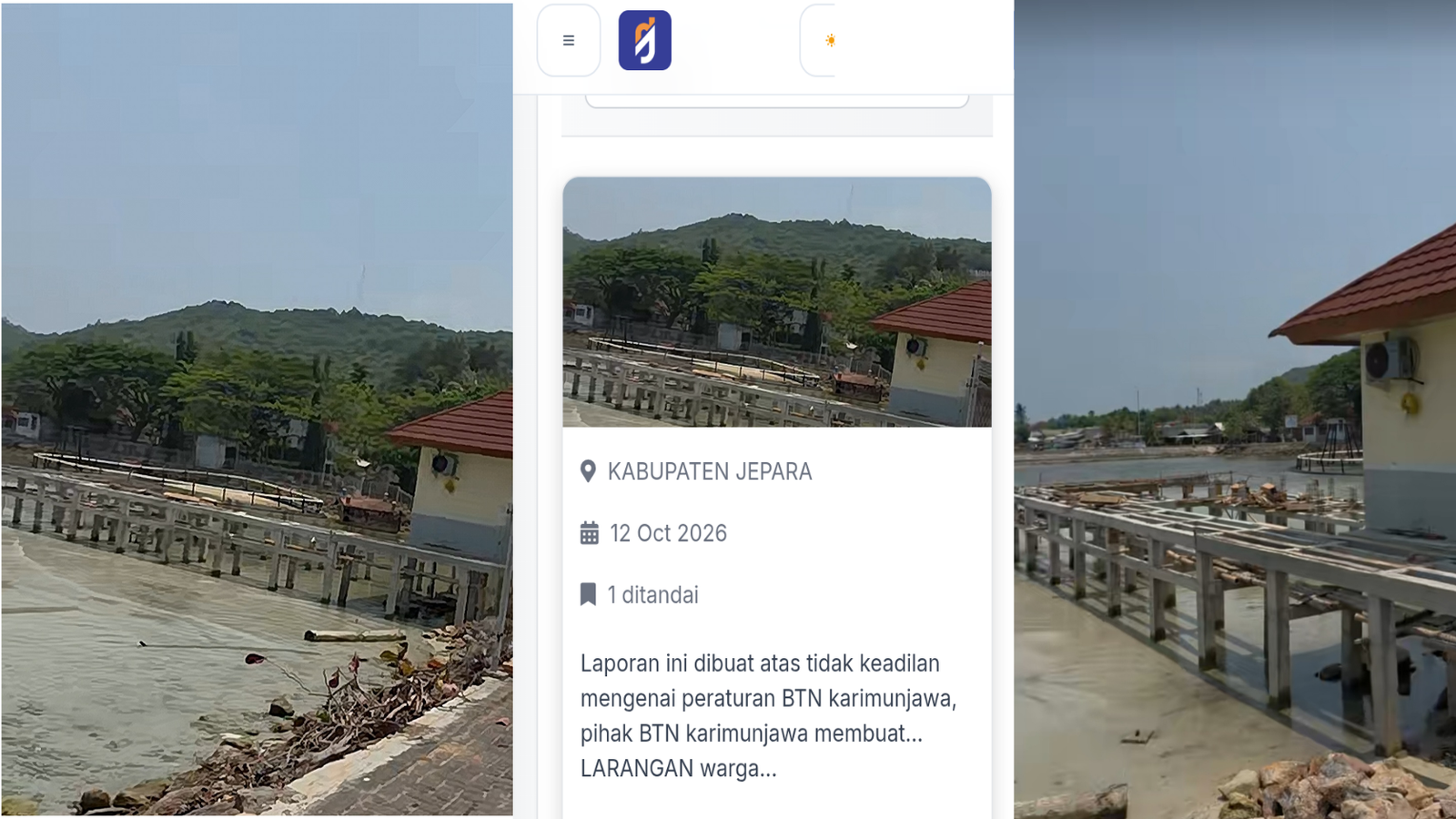 Aduan Warga Kabupaten Jepara